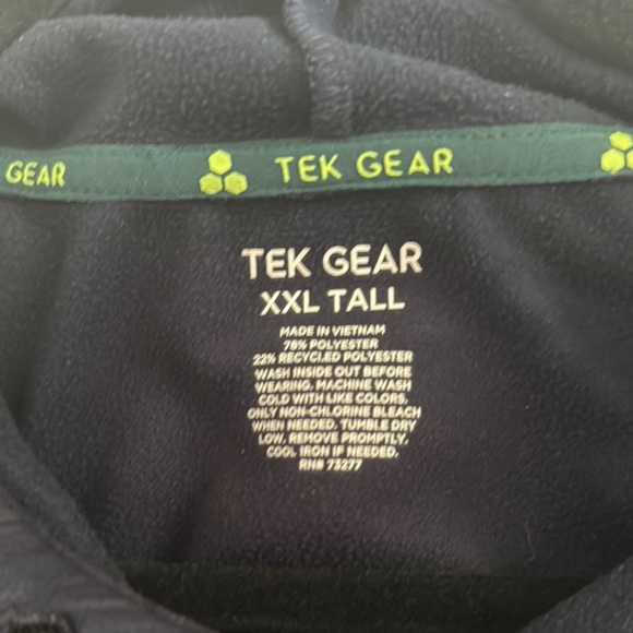 Navy Blue Men’s Tek Gear Hoodie - Picture 6 of 6